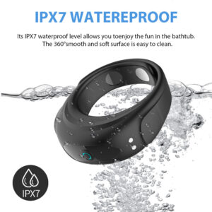 Male Lock Sperm Ring USB Charging Vibration Massage