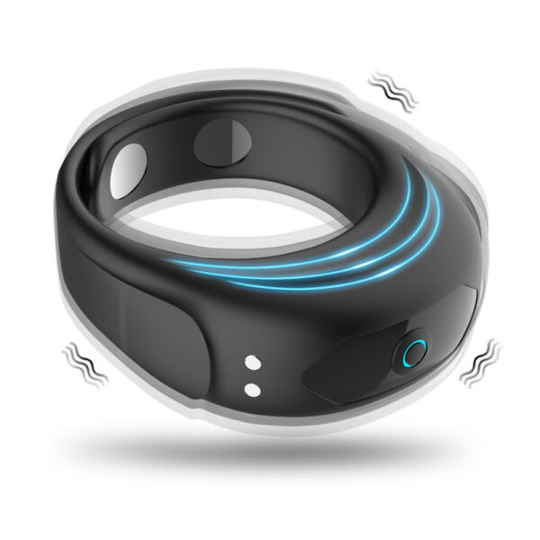 Male Lock Sperm Ring USB Charging Vibration Massage