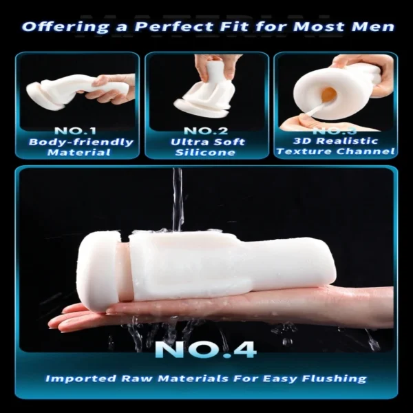 Auto Telescopic Male Masturbator Cup | Heating & Vibration Toy