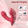 Wireless Remote Rose Dildo Vibrator | 10 Modes Wearable Toy
