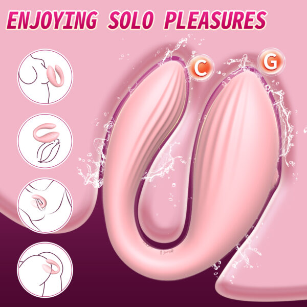 2 Kara Wearable Remote Control Vibrator