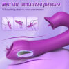 5 Beth 3-in-1 Rabbit Vibrator – Purple