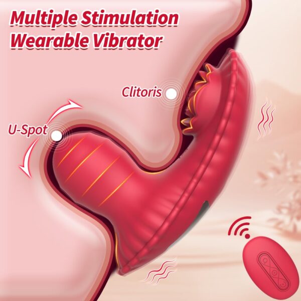 Saila - Wearable Panty Vibrator with Remote