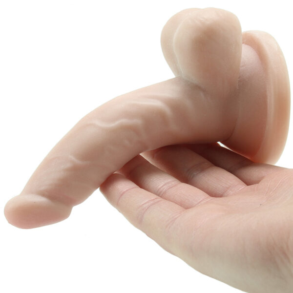 BLU-020295_4 Dr. Skin 4 Inch Mini Cock in Beige