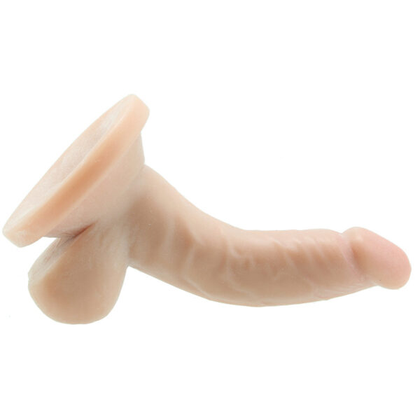 BLU-020295_5 Dr. Skin 4 Inch Mini Cock in Beige