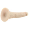 Dr. Skin 7 Inch Cock with Suction Cup in Beige