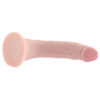 BLU-028482_5 Dr. Skin Plus 9 Inch Posable Dildo in White