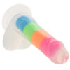 Neo Elite Rainbow Rave 6.5 Inch Dildo