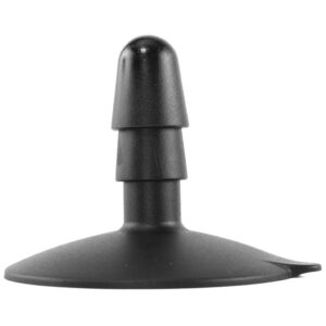 DJ-1010-10-BX_1 Large Vac-U-Lock Suction Cup Plug in Black