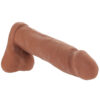 8 Inch ULTRASKYN Vac-U-Lock Cock in Brown