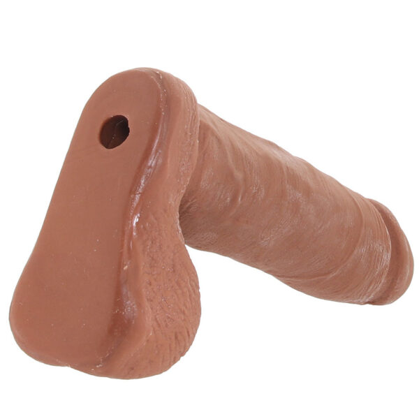 8 Inch ULTRASKYN Vac-U-Lock Cock in Brown