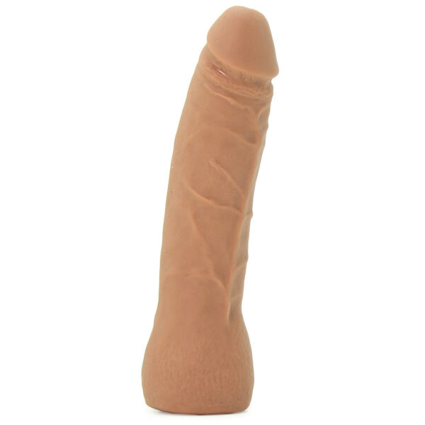 DJ-1015-41-BX_1 7 Inch Thin ULTRASKYN Vac-U-Lock Dildo in Brown