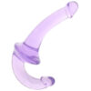 Strapless Strap-On Wearable Jelly Dildo in Purple