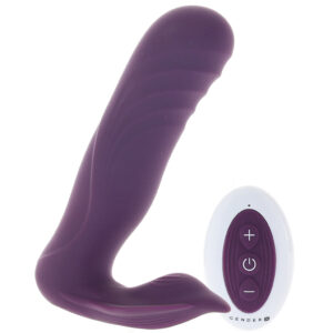 EVO-018935_1 Gender X Velvet Hammer Remote Wearable Vibe