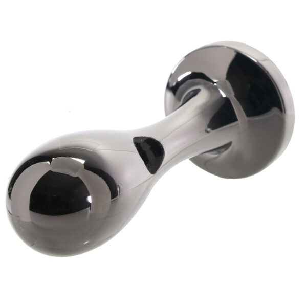 EVO-020228_2 Gender X Black Pearl Metal Plug