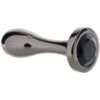 EVO-020228_5 Gender X Black Pearl Metal Plug