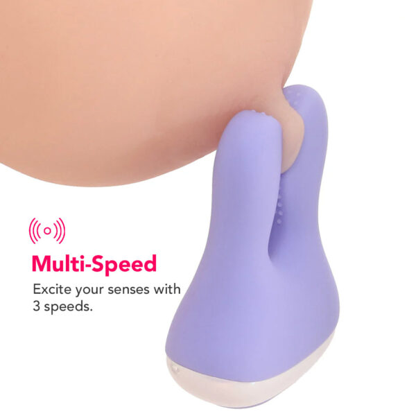 Playboy In a Pinch Vibrating Clamps with Recharge Case