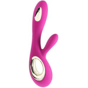 LELO-027840_1 SORAYA Wave G-Spot and Clitoral Vibrator in Deep Rose