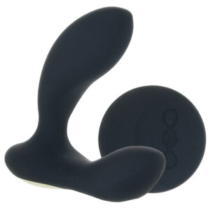 LELO-029257_1 Lelo Hugo 2 Remote Control Prostate Massager in Black