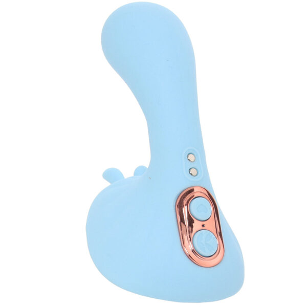 Averi Dual Stimulator Vibe in Blue
