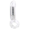 NASS-2749_1 MachO Clitoral Massage Vibrating Cock Ring in Clear
