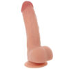 NASS-2878_3 Real Cocks 7.5 Inch Realistic Sliders Dildo in Vanilla