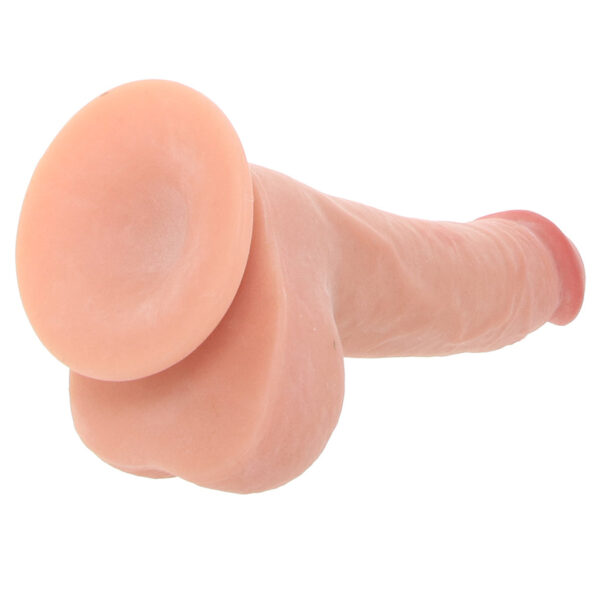 NASS-2878_5 Real Cocks 7.5 Inch Realistic Sliders Dildo in Vanilla
