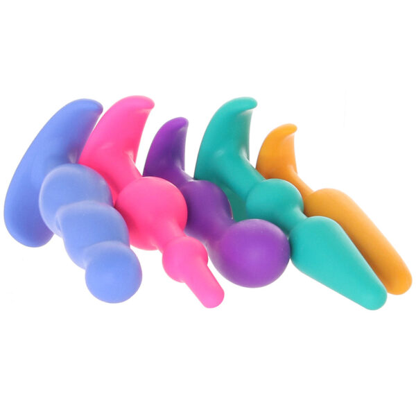 Anal Lovers Beginner Silicone Plug Kit