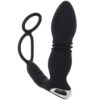 NASS-3165_1 Ass-Sation Thrusting Power Plug with Dual Ring in Black