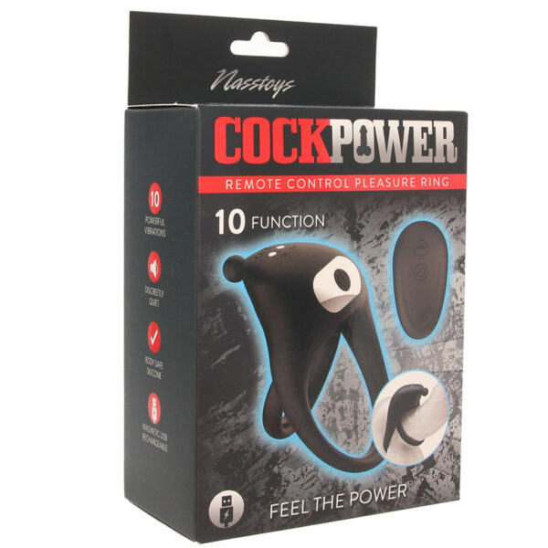 CockPower Remote Control Pleasure Ring