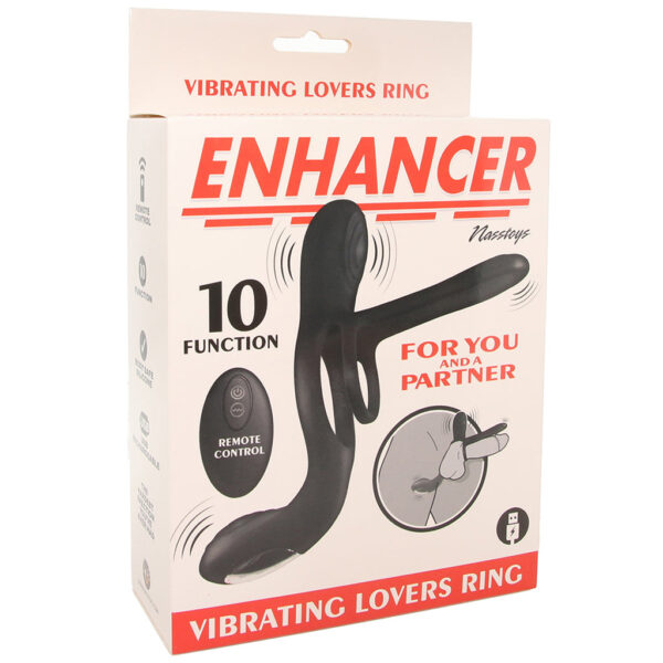 NASS-3283_6 Enhancer Vibrating Lovers Ring