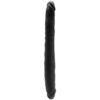Colours Double Pleasure 12 Inch Dildo in Black