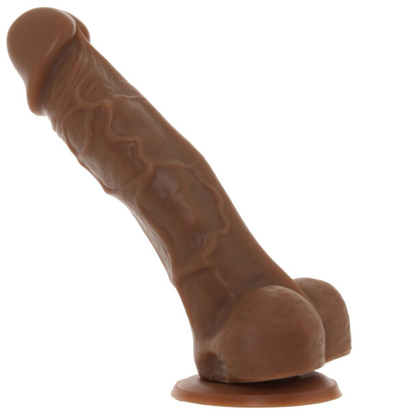 Colours Pleasures 5 Inch Silicone Dildo in Brown