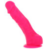 NSN-0405-14_3 Small Silicone Colours Dildo in Pink