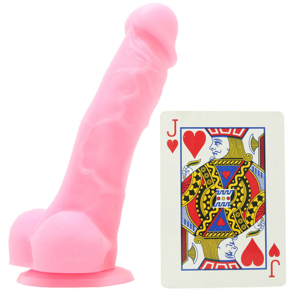Firefly 5 Inch Pleasures Firm Silicone Dildo in Pink