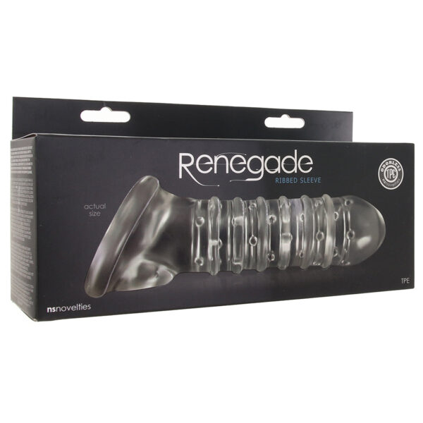 Renegade Ribbed Sleeve in Clear