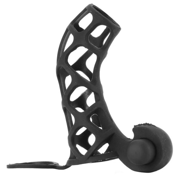 PD-4143-23_1 Extreme Silicone Power Cage in Black