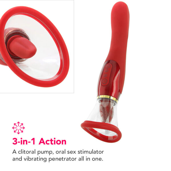 Luxury Edition Ultimate Pleasure Clitoral Pump Vibe