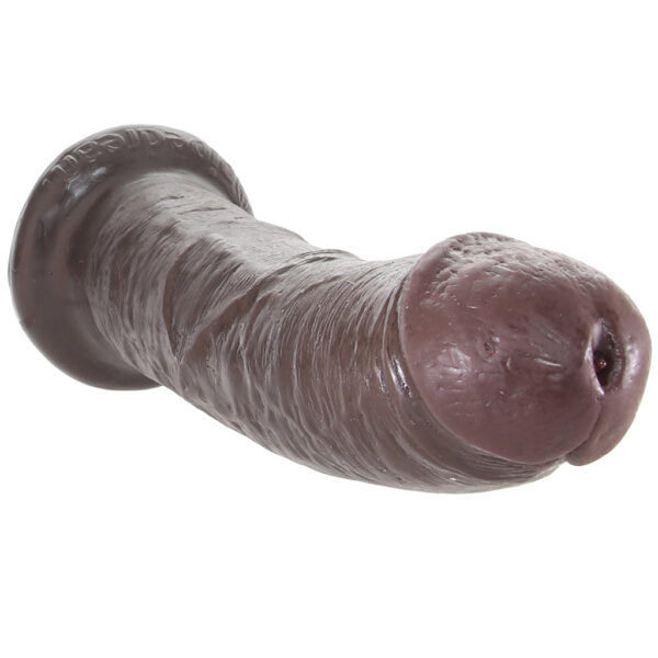 King Cock 8 Inch Dildo in Brown