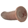 King Cock 9 Inch Dildo in Brown