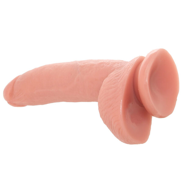 PD-5508-21_5 King Cock 9 Inch Cock with Balls in Flesh