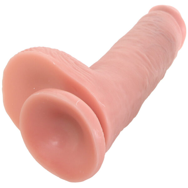 King Cock 11 Inch Cock with Balls in Flesh