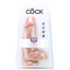 King Cock 9 Inch Chubby in Tan