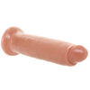 King Cock 7 Inch Slide-Skin Uncut Cock in Caramel