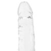 PD-5757-20_2 King Cock 8 Inch Dildo in Clear