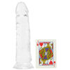 PD-5757-20_4 King Cock 8 Inch Dildo in Clear