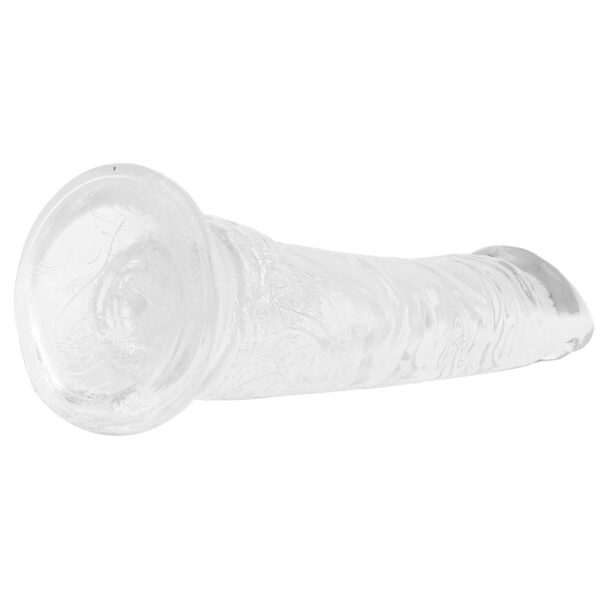 PD-5757-20_5 King Cock 8 Inch Dildo in Clear