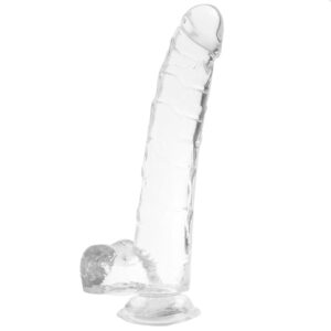 PD-5759-20_1 King Cock 11 Inch Ballsy Dildo in Clear