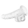 King Cock 11 Inch Ballsy Dildo in Clear