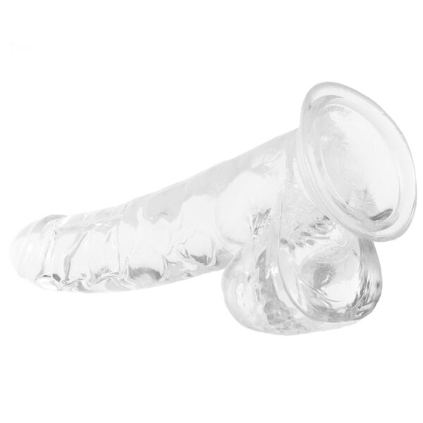 King Cock 11 Inch Ballsy Dildo in Clear